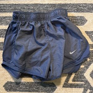 Nike Navy Blue Running Shorts